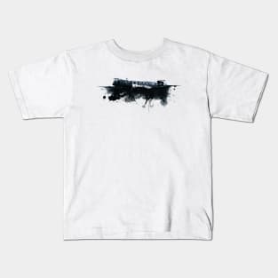 Crashed Airplane Kids T-Shirt